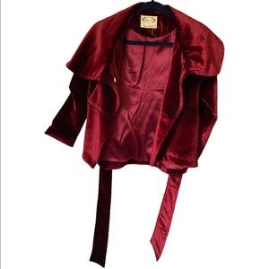 Joyfolie velvet coat jacket